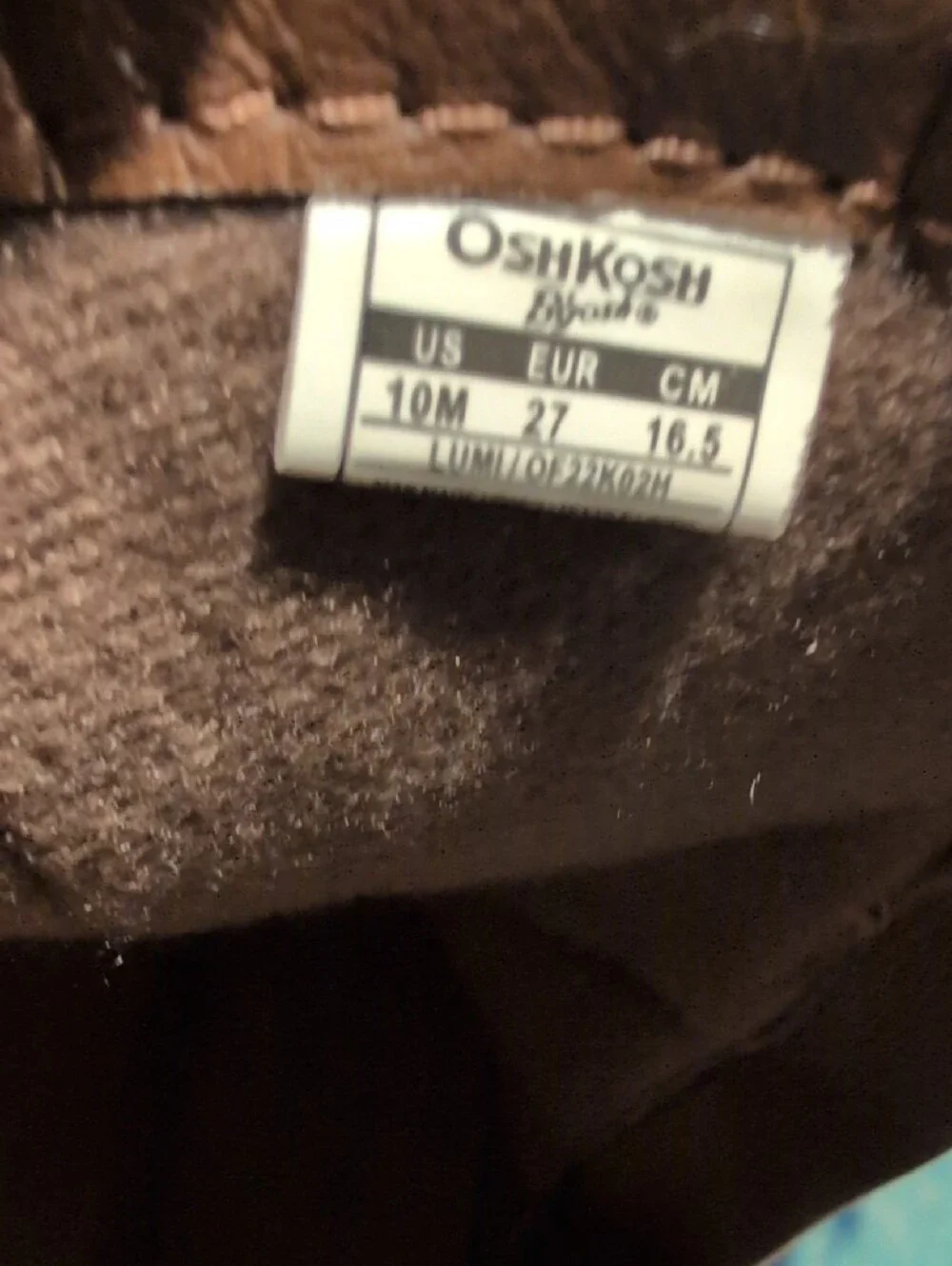 OshKosh B'gosh Brown Girls Mid-Calf Buckle Boots